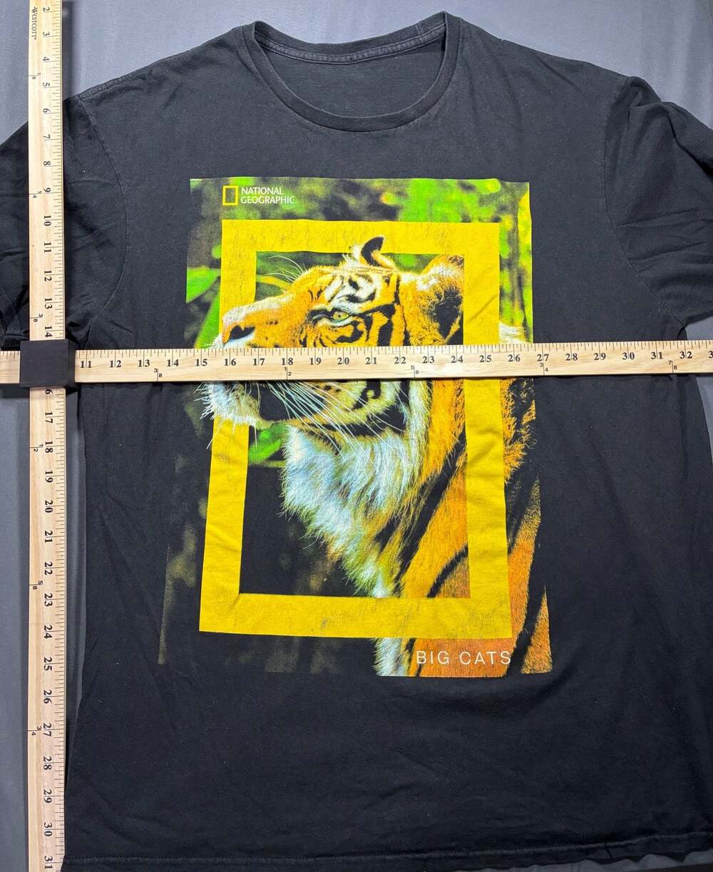 National Geographic Big Cats Tiger Graphic T-Shirt